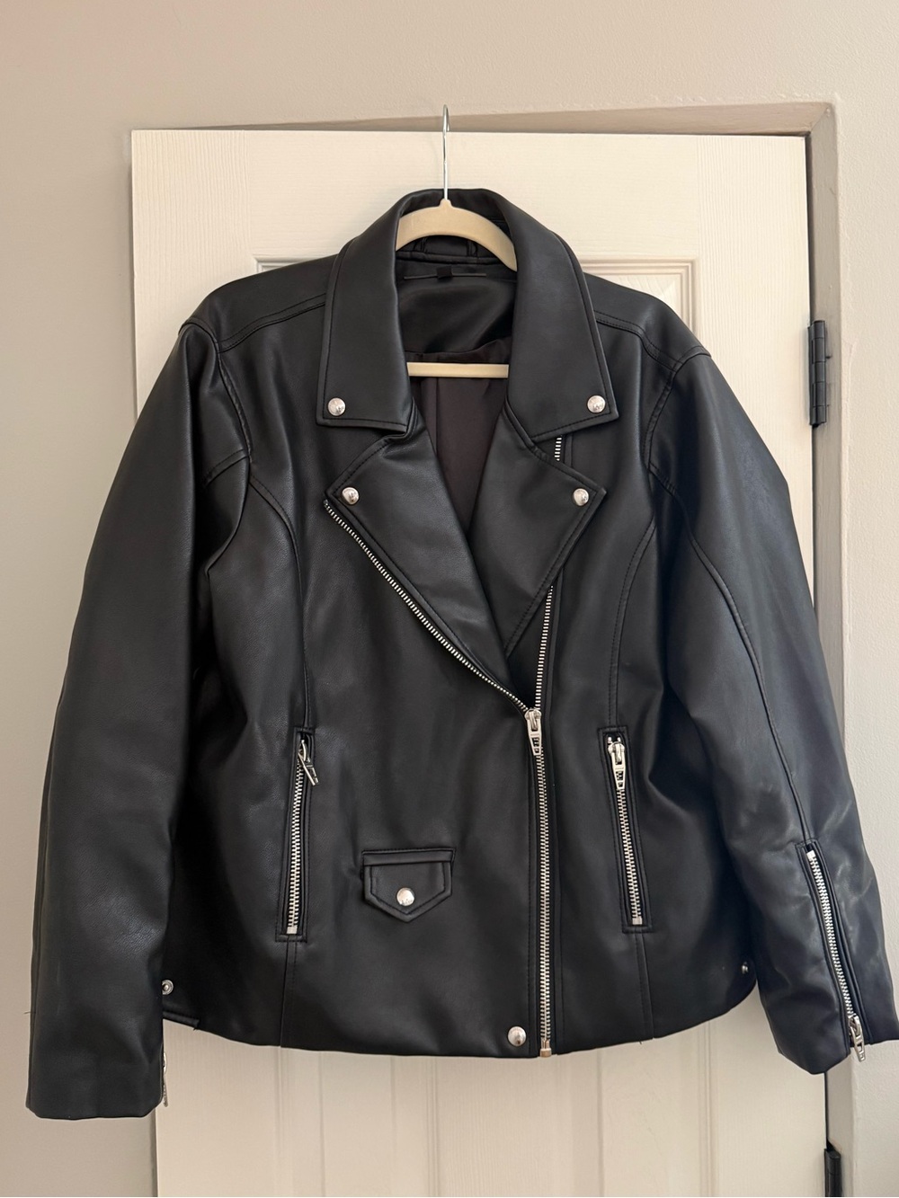 Blank NYC Faux Leather Moto Jacket